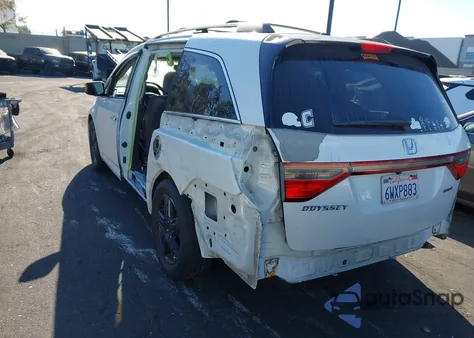 2012 Honda Odyssey Touring/Touring Elite из США, поврежденный, VIN 5FNRL5H97CB106658